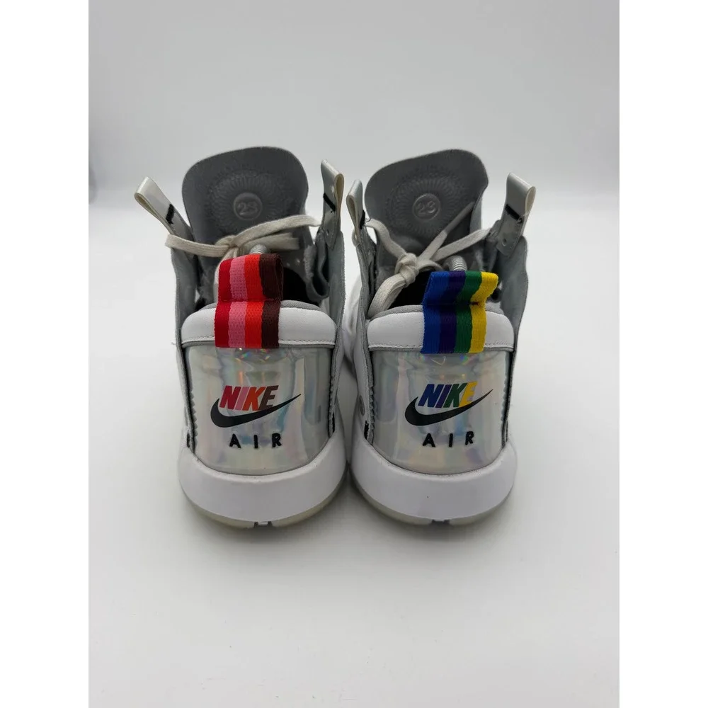Nike Air Jordan 34 Be True White Silver Rainbow AR3240-101 Mens Size 9